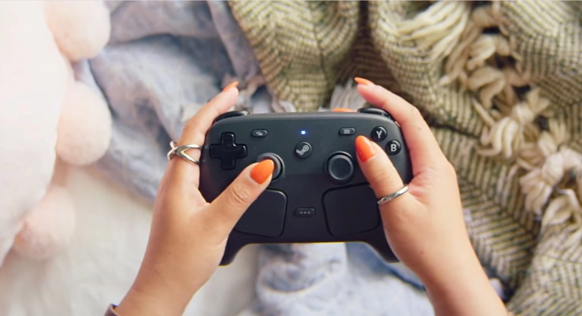 El Steam Controller 2 incorpora sticks TMR para eliminar el stick drift.