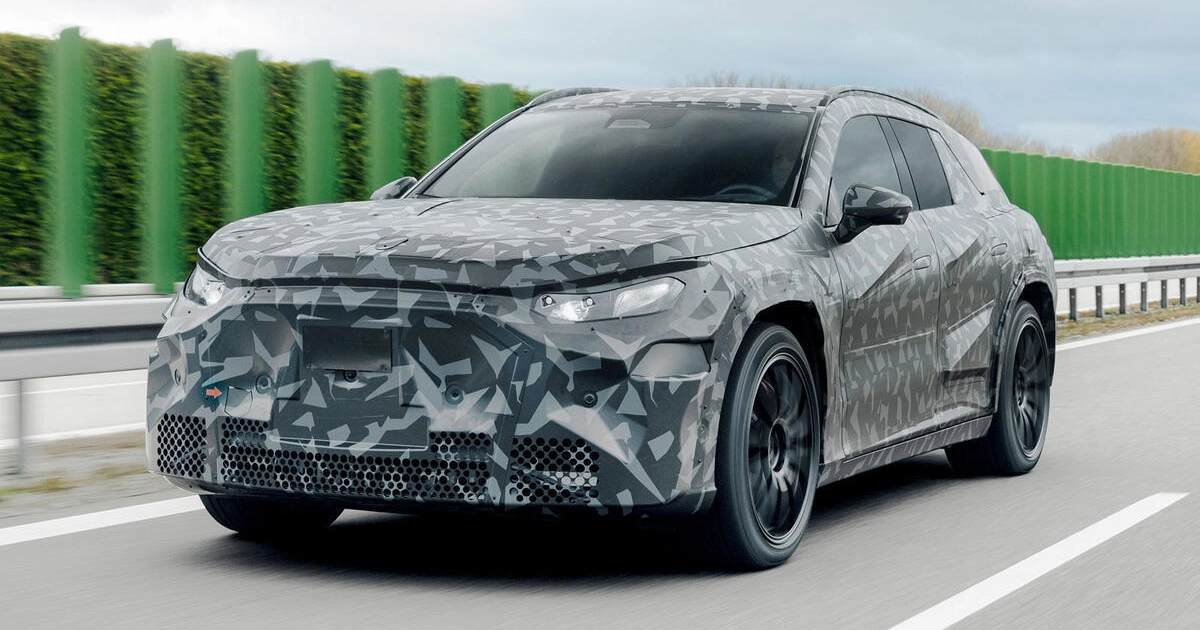 Ambiciones Eléctricas: Primeras Vistas del SUV EV de Mercedes-AMG