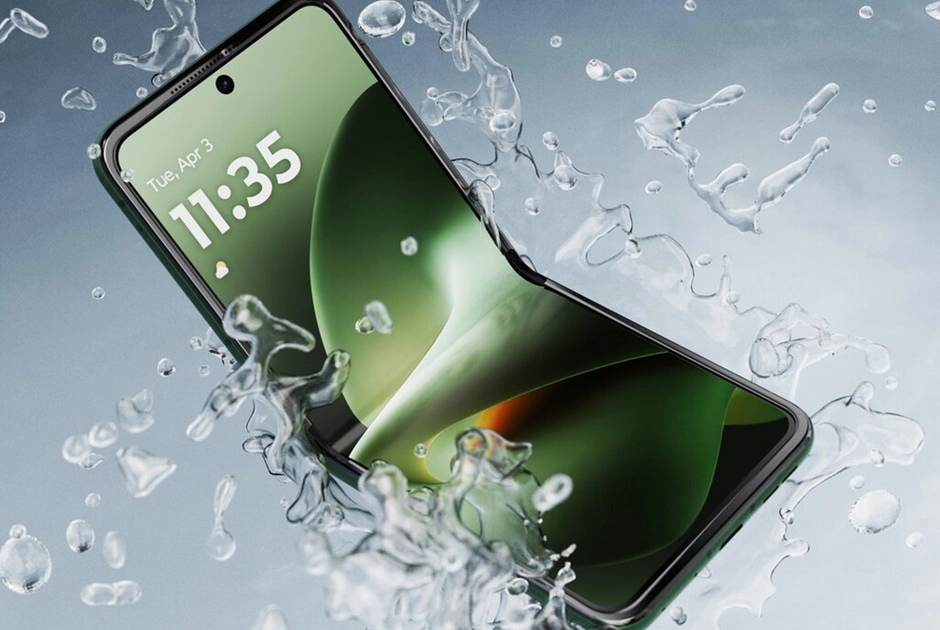 El Razr 70 base con pantalla exterior AMOLED de 3,63 pulgadas en colores PANTONE.