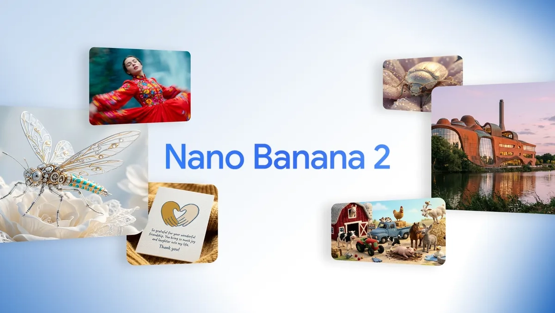 Google presentó Nano Banana 2 basado en Gemini 3.1 Flash Image con soporte 4K