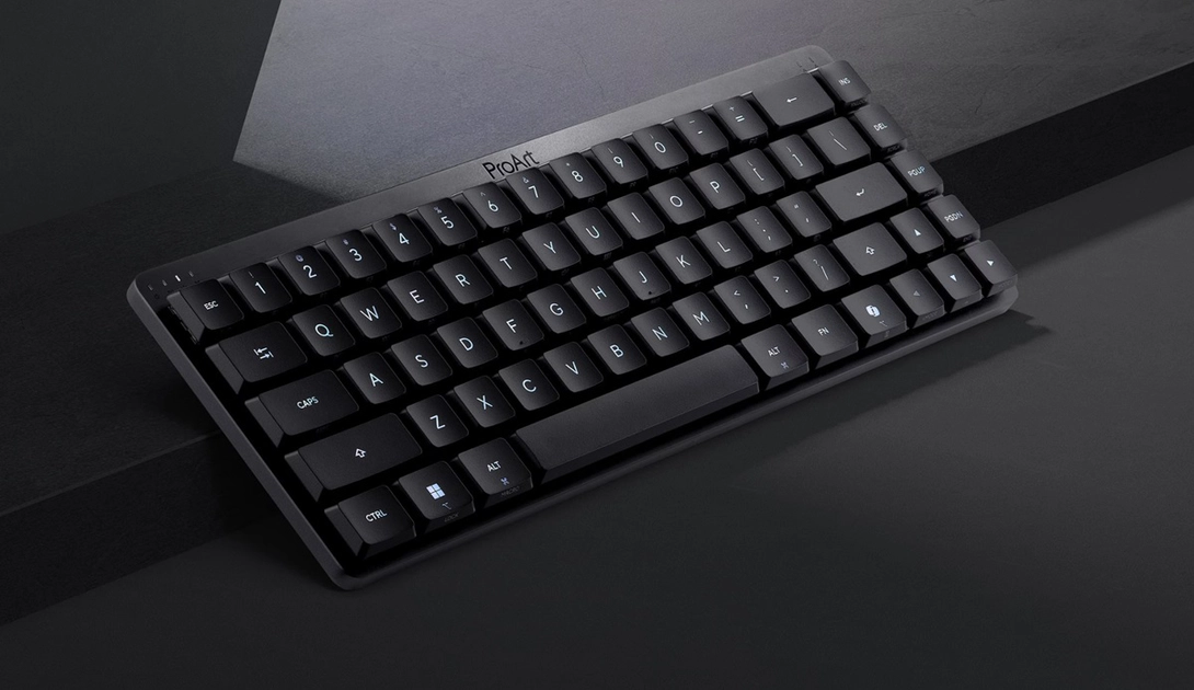 ASUS ProArt KD300: el teclado perfecto para profesionales creativos