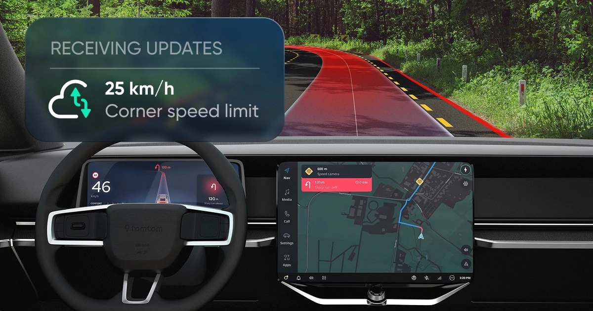 Primera mirada: los nuevos mapas Orbis Lane de TomTom revolucionan la navegación