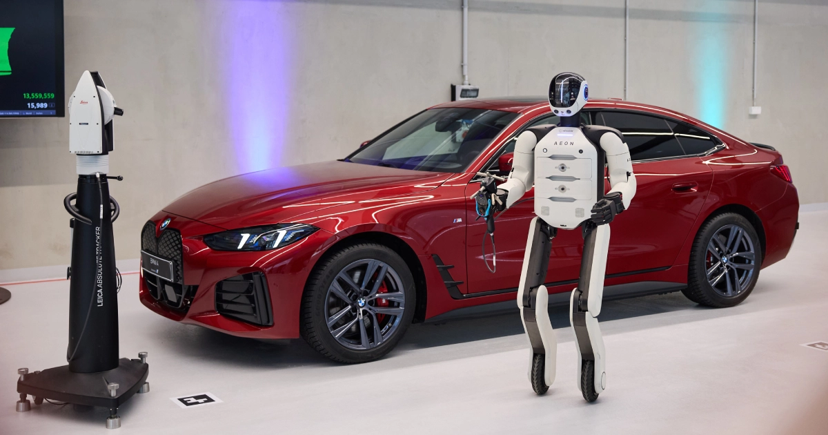 Conoce a AEON: el robot humanoide de BMW