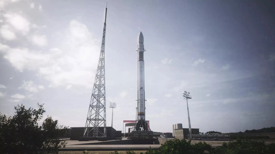 El complejo de lanzamiento de PLD Space en el cosmódromo de Kourou, Guayana Francesa.