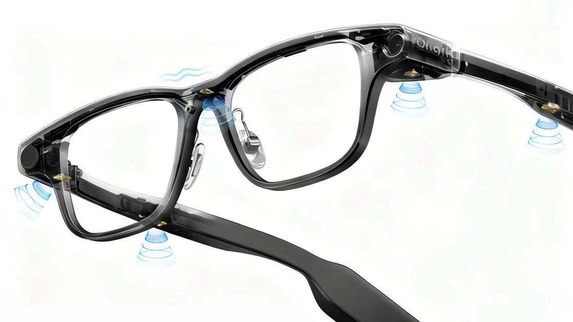 Gafas Qwen AI Glasses S1. Ilustración: Alibaba