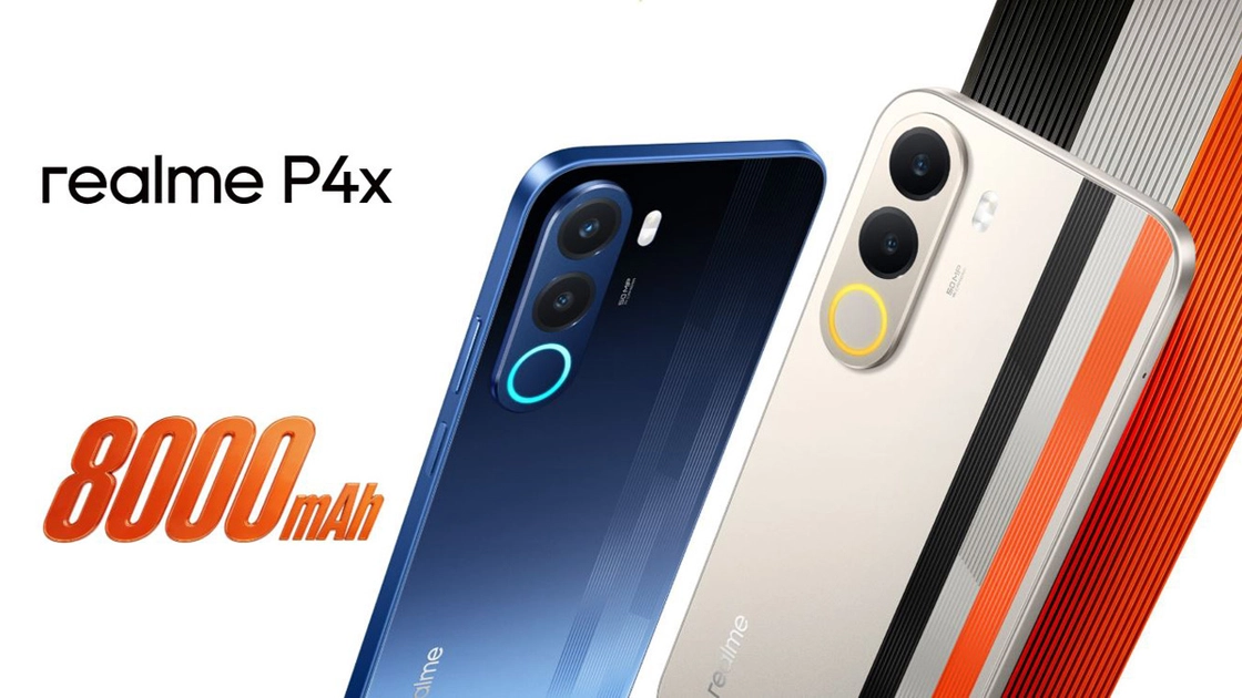 Opciones de color del Realme P4x 4G. Imagen: Realme