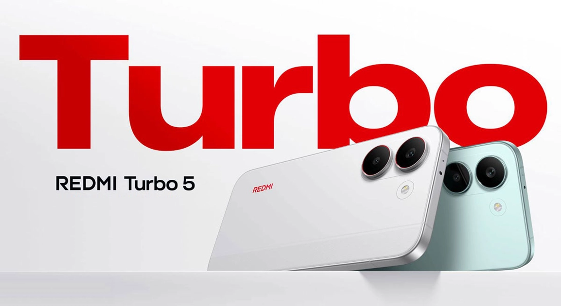 Smartphone Redmi Turbo 5. Ilustración: Xiaomi