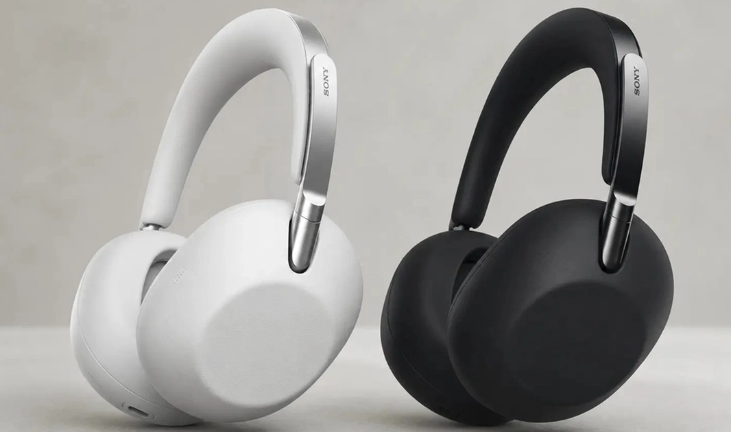 Los Sony WH-1000X The ColleXion en sus dos variantes de color, con acabado en cuero sintético y bisagras metálicas.