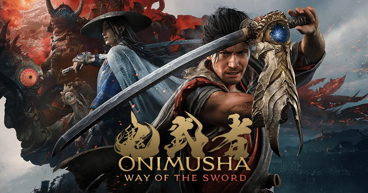 Miyamoto Musashi, protagonista de Onimusha: Way of the Sword, con el guantelete Oni en el Japón del período Edo.