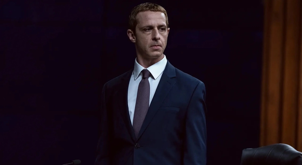 Jeremy Strong como Mark Zuckerberg en 'The Social Reckoning', secuela de 'La red social' dirigida por Aaron Sorkin.