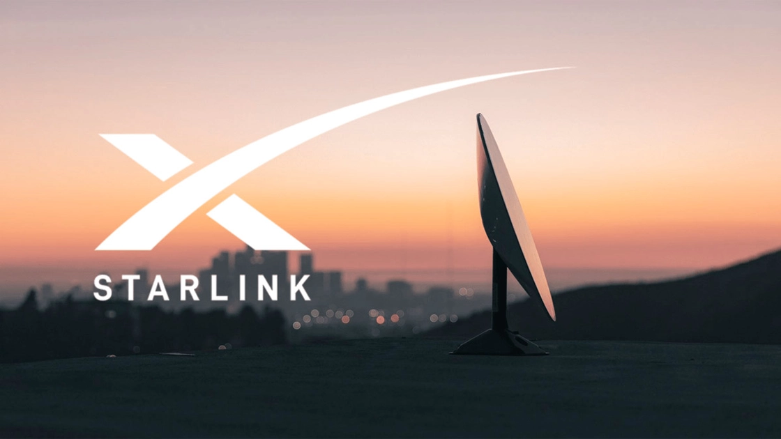 Terminal Starlink Mini. Ilustración: SpaceX