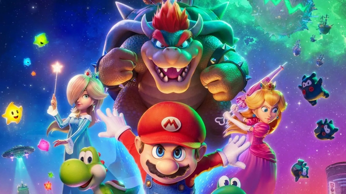 El arte de The Super Mario Galaxy Movie revela mundos fantásticos