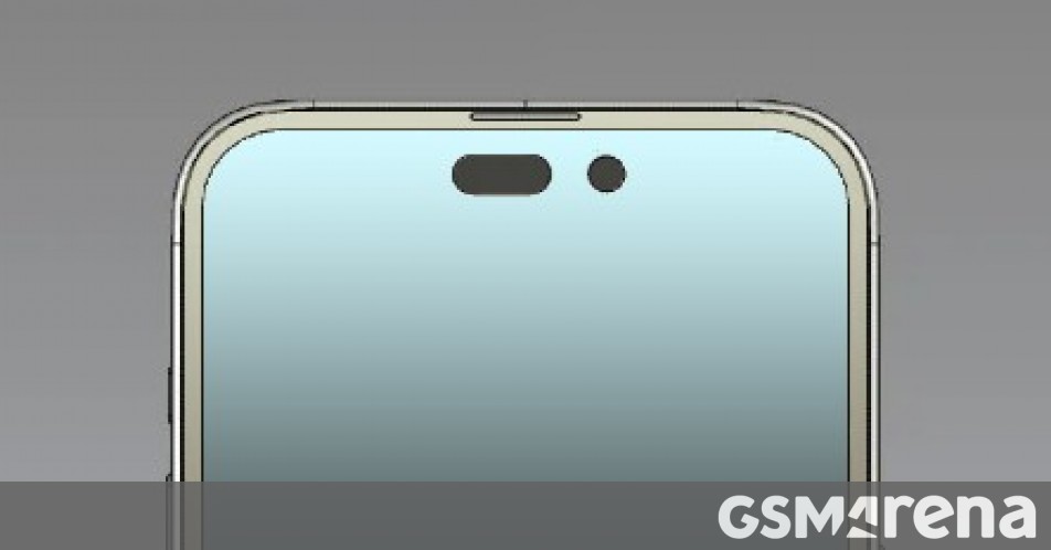 iPhone 14 Pro representado en renders con un diseño de pastilla y orificio en lugar de una muesca iPhone 14 Pro representado en renders con un diseño de pastilla y orificio en lugar de una muesca