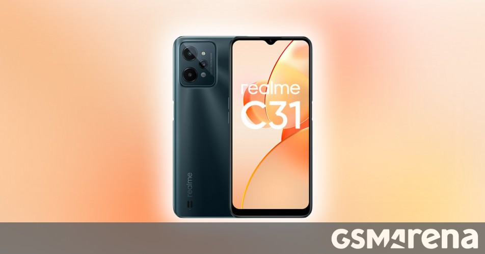Fugas de teléfonos inteligentes de nivel de entrada Realme C31 Fugas de teléfonos inteligentes de nivel de entrada Realme C31