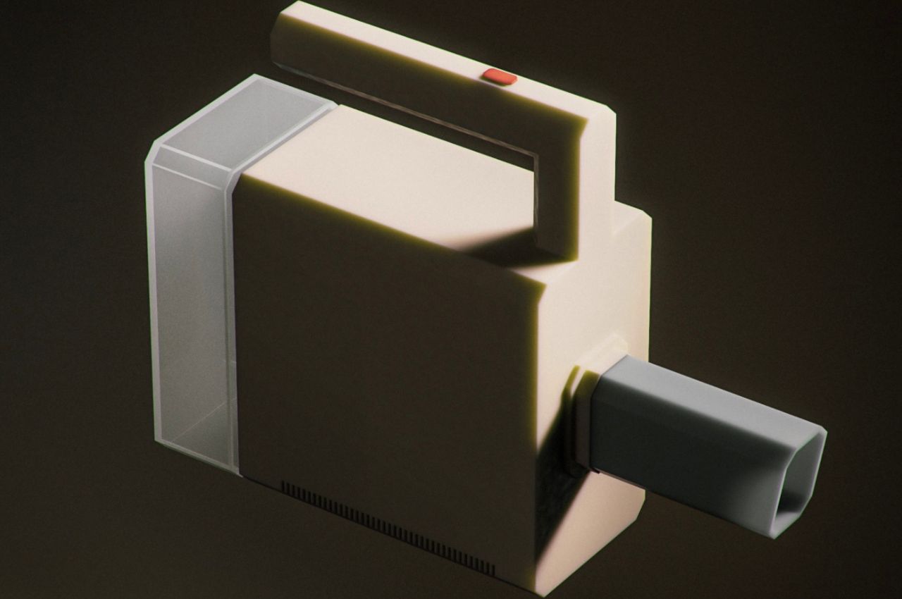 Dust Box te permite limpiar tu casa con un diseño de la vieja escuela Dust Box te permite limpiar tu casa con un diseño de la vieja escuela