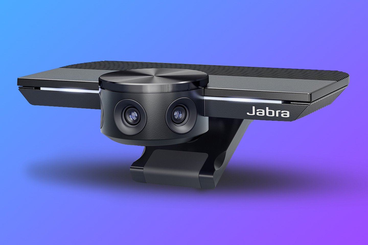 La cámara web de triple lente de Jabra tiene un FOV de gran angular de 180°, aplastando completamente el escenario central de Apple La cámara web de triple lente de Jabra tiene un FOV de gran angular de 180°, aplastando completamente el escenario central de Apple