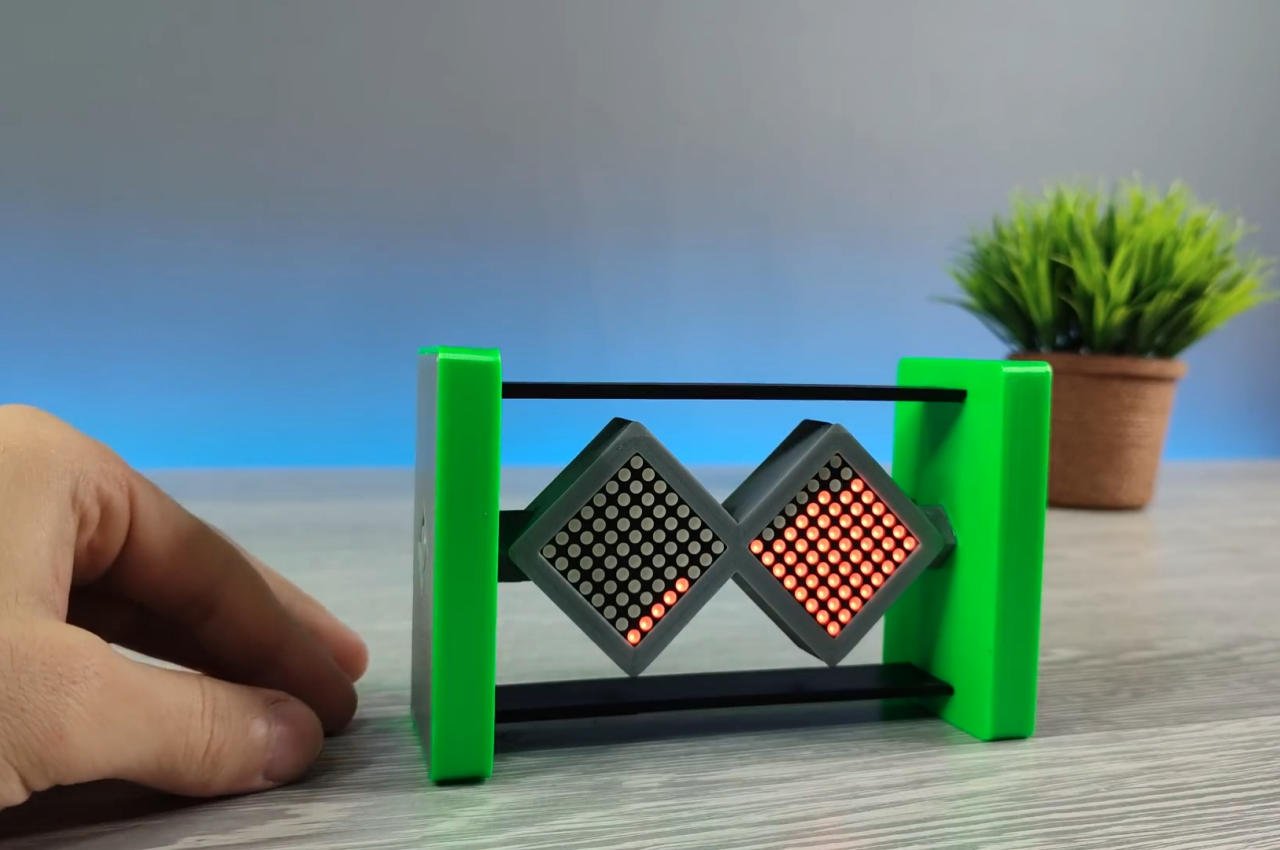 Este reloj de arena digital de bricolaje brinda una sensación retro sin la arena desordenada-12