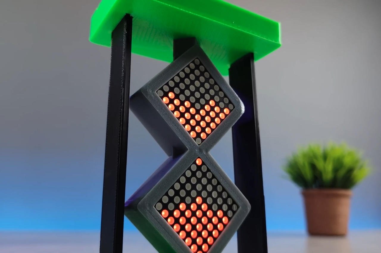 Este reloj de arena digital de bricolaje brinda una sensación retro sin la arena desordenada-21