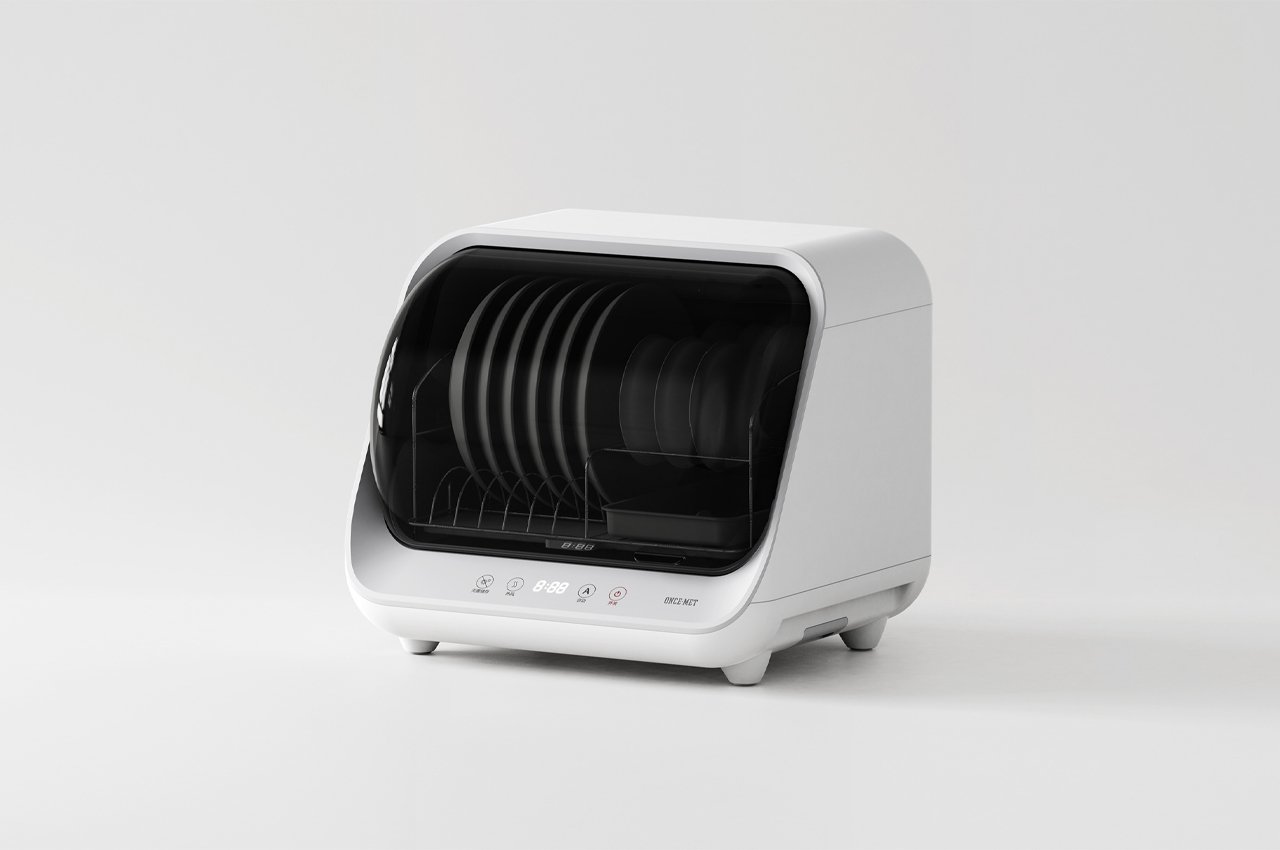 Este dispositivo de saneamiento en el hogar desinfecta sus platos con rayos ultravioleta-9