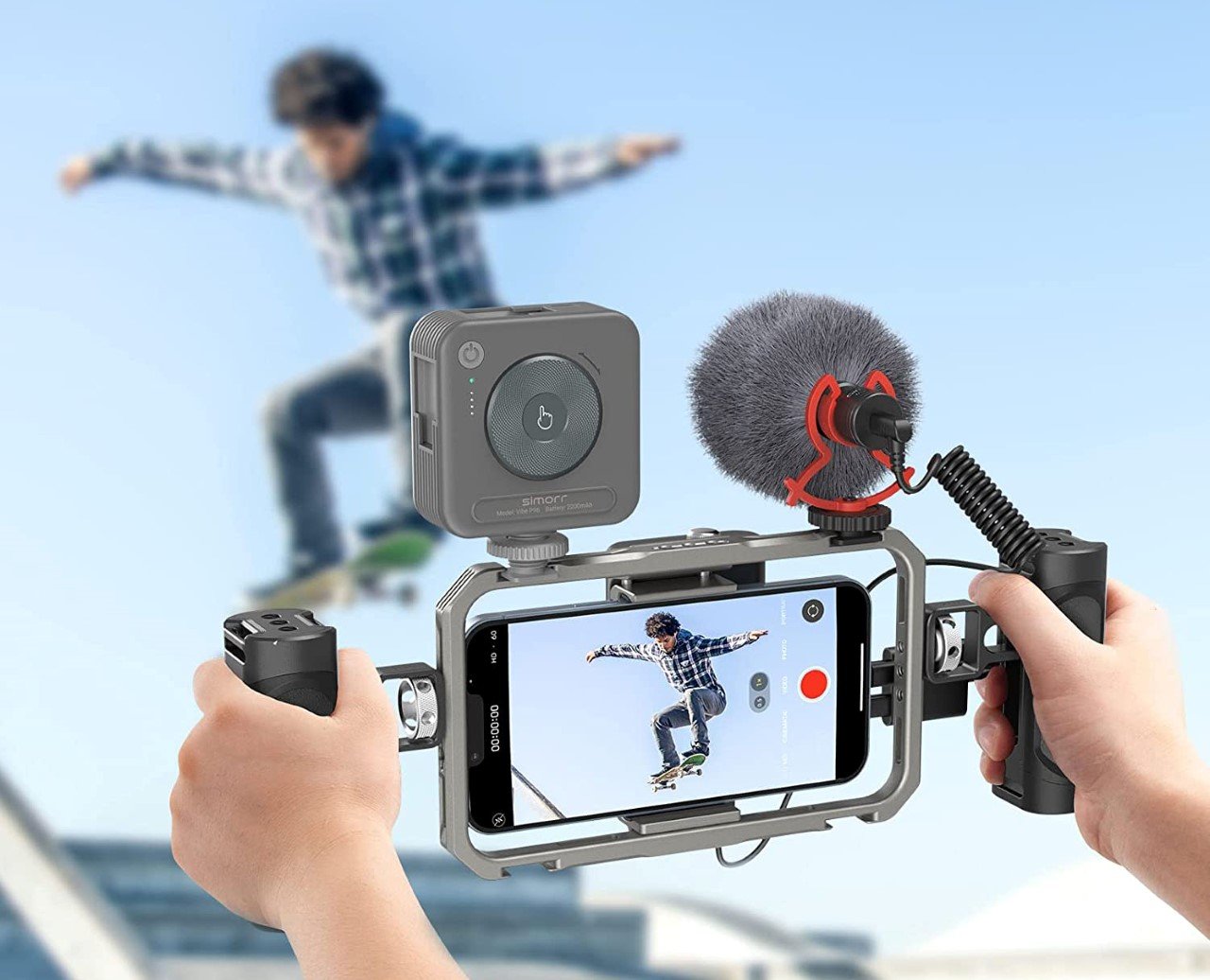 Convierte tu iPhone en una configuración profesional para hacer películas con este equipo modular para teléfono-9