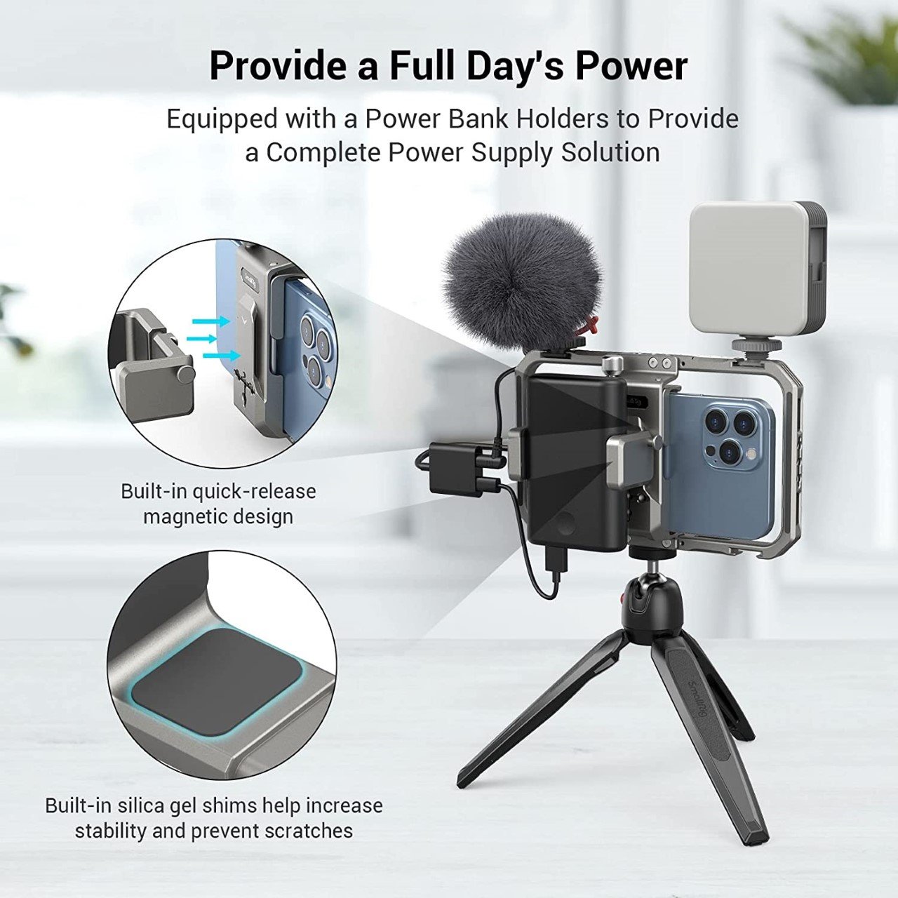 Convierte tu iPhone en una configuración profesional para hacer películas con este equipo modular para teléfono-11