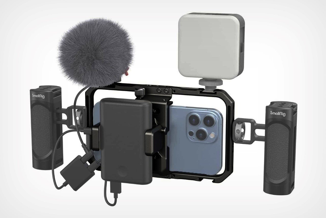 Convierte tu iPhone en una configuración profesional para hacer películas con este equipo modular para teléfono-15