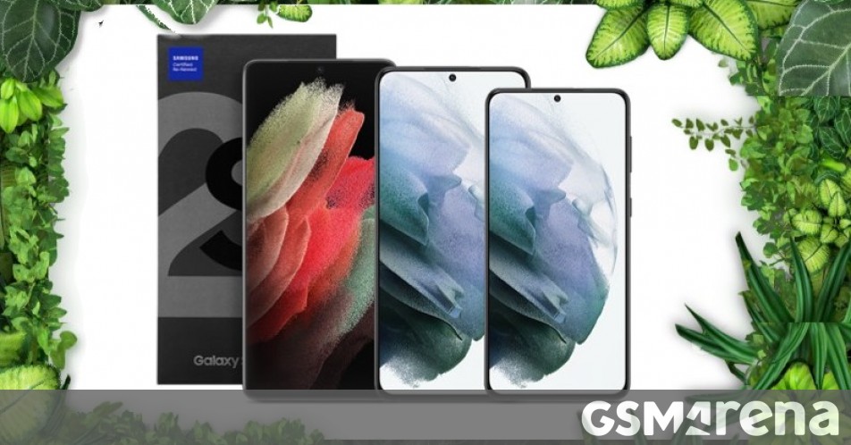 Samsung US ofrece crédito instantáneo de $ 100 en teléfonos Galaxy S21 renovados certificados Samsung US ofrece crédito instantáneo de $ 100 en teléfonos Galaxy S21 renovados certificados