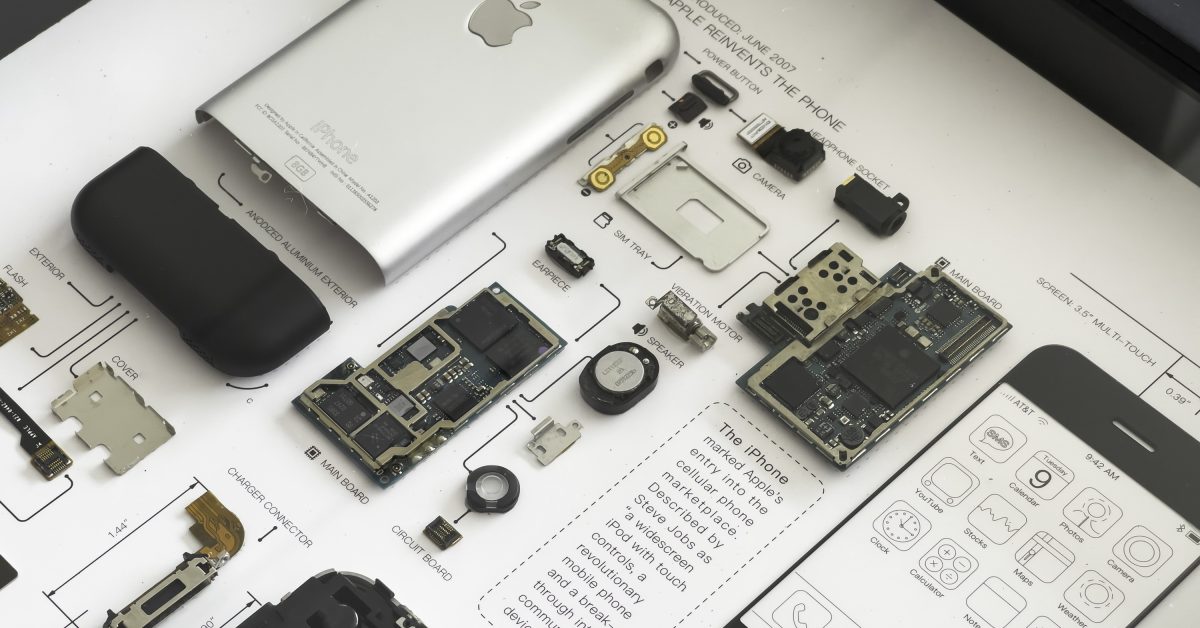 Una mirada retrospectiva a la evolución del hardware del iPhone con marcos GRID [Galería]