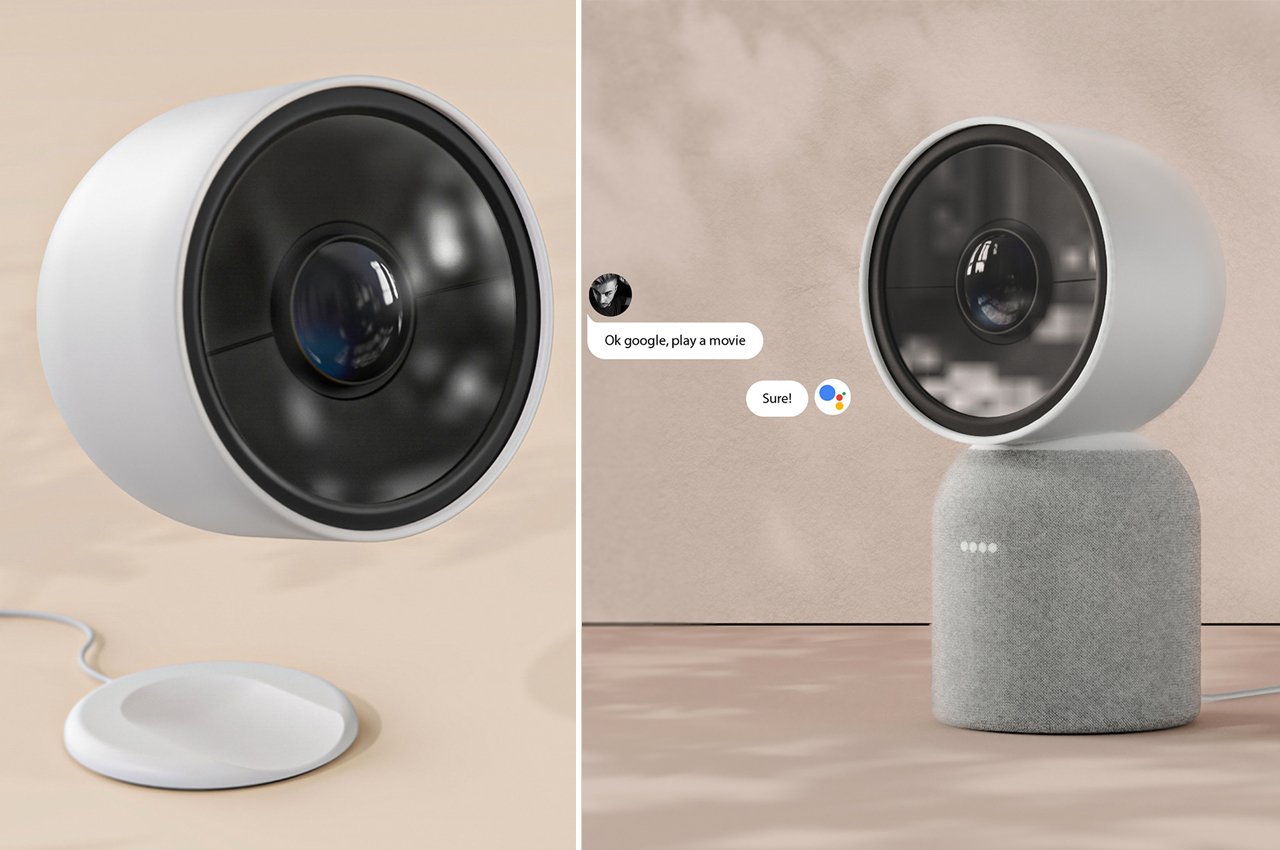 El proyector Google Cinema con su propio altavoz inalámbrico es la forma elegante de ver películas en tu "Nest" El proyector Google Cinema con su propio altavoz inalámbrico es la forma elegante de ver películas en tu "Nest"