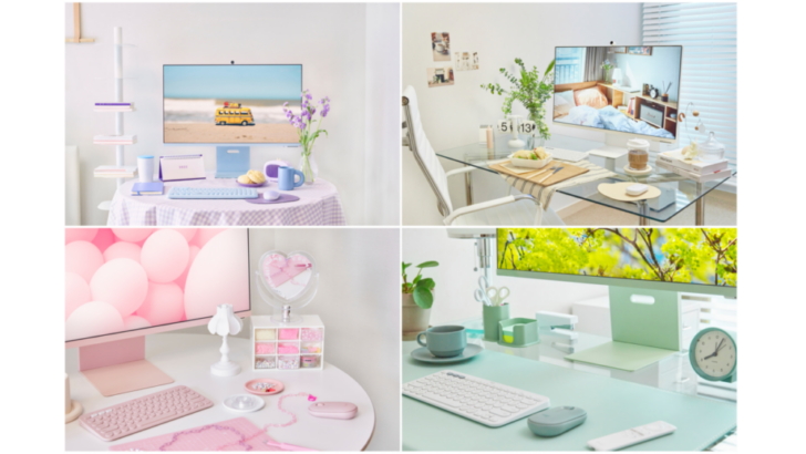 Agregue un toque de color al espacio de trabajo de su hogar con el Smart Monitor M8 – Sala de prensa global de Samsung Agregue un toque de color al espacio de trabajo de su hogar con el Smart Monitor M8 – Sala de prensa global de Samsung