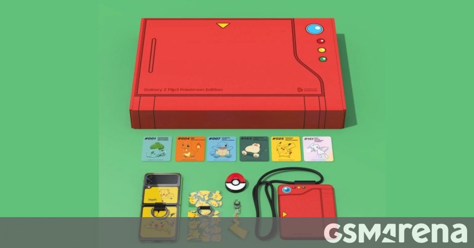 Samsung Galaxy Z Flip 3 Pokémon Edition se agota en minutos Samsung Galaxy Z Flip 3 Pokémon Edition se agota en minutos
