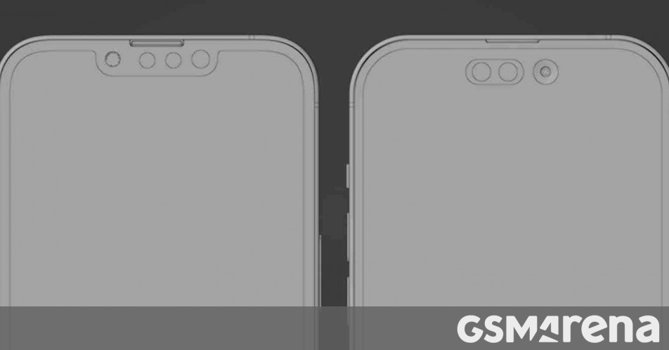 Los últimos esquemas CAD muestran un bisel lateral más estrecho en el iPhone 14 Pro Los últimos esquemas CAD muestran un bisel lateral más estrecho en el iPhone 14 Pro