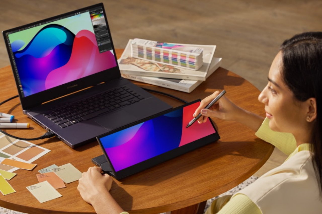 ASUS tiene una segunda pantalla extraña que fue diseñada pensando en los creadores ASUS tiene una segunda pantalla extraña que fue diseñada pensando en los creadores