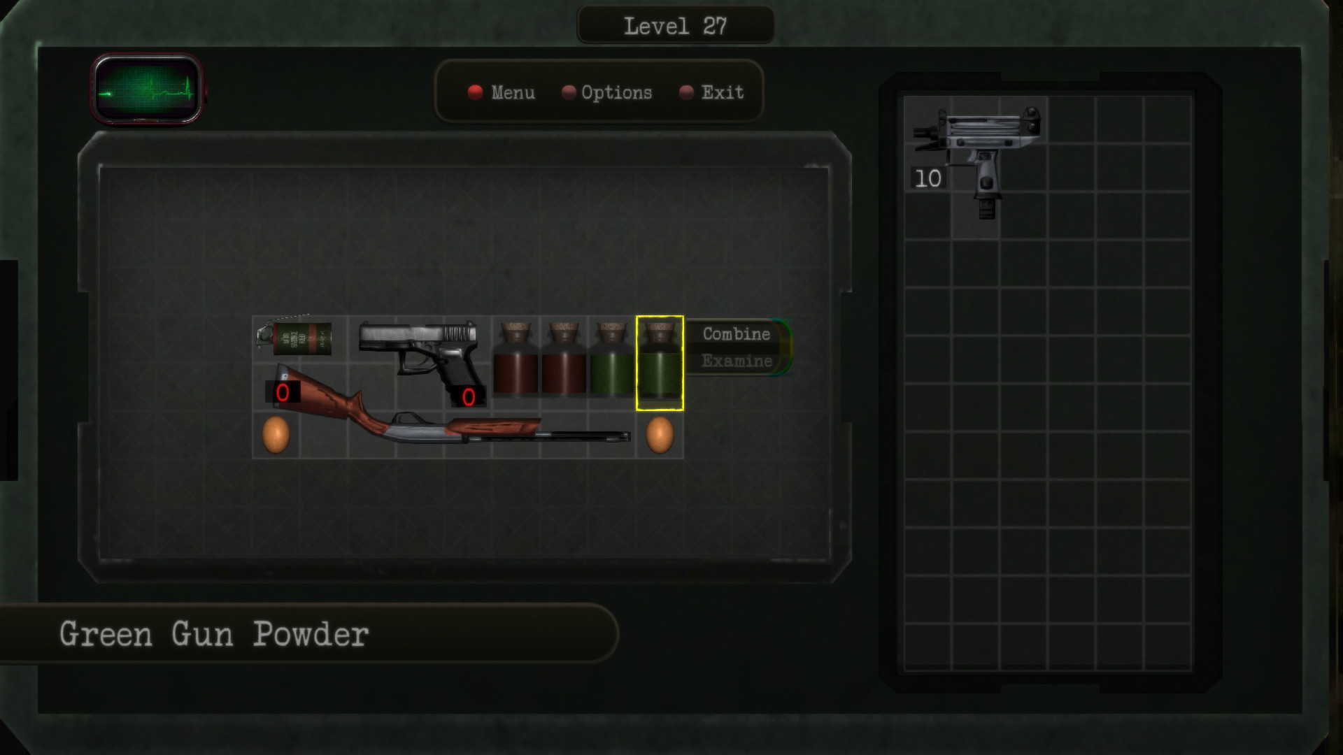 Save Room es un juego de rompecabezas tipo Tetris de inventario al estilo de Resident Evil 4 Save Room es un juego de rompecabezas tipo Tetris de inventario al estilo de Resident Evil 4