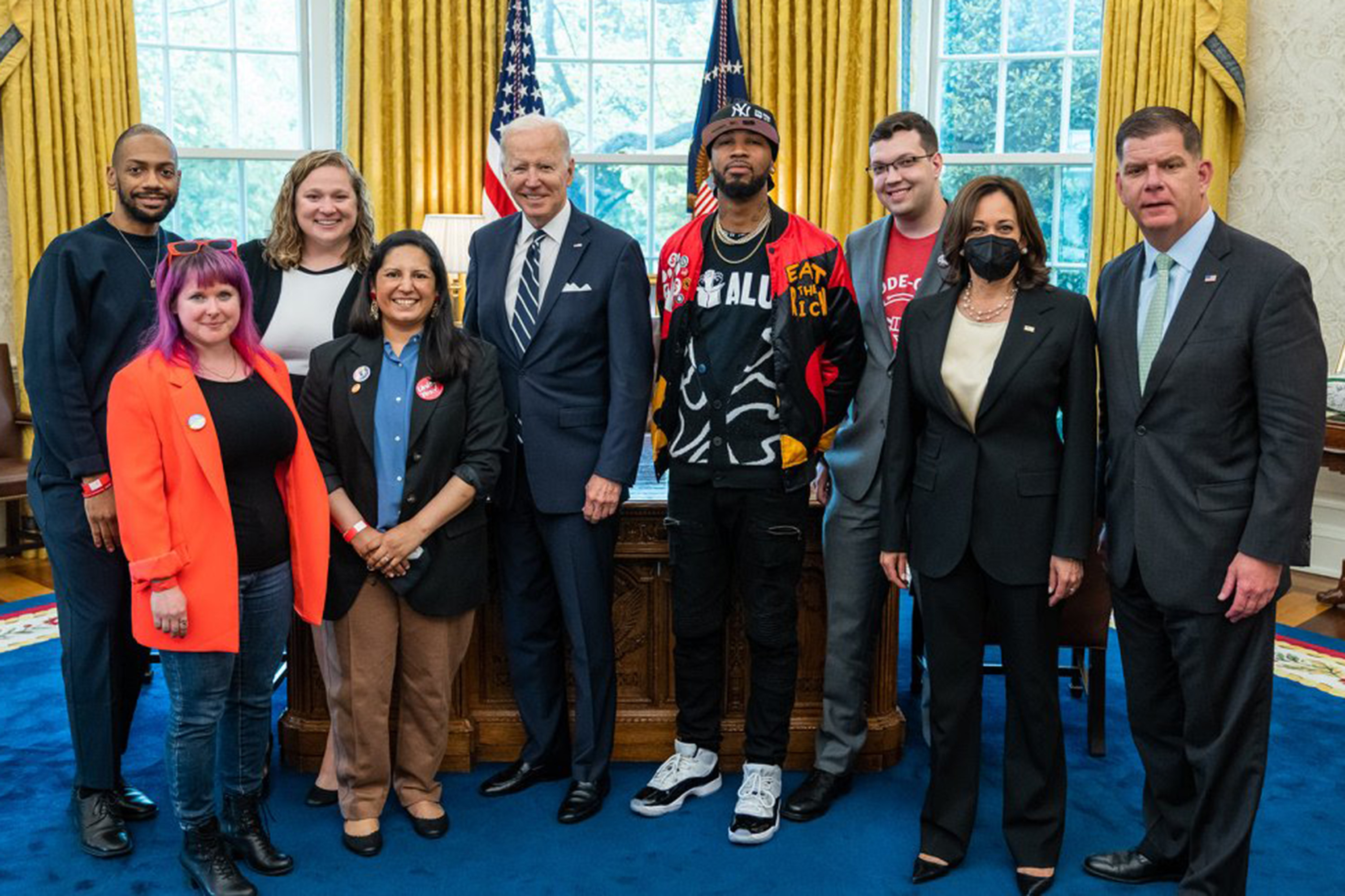 Los organizadores sindicales de la industria de los juegos se reunieron con el presidente Biden Los organizadores sindicales de la industria de los juegos se reunieron con el presidente Biden