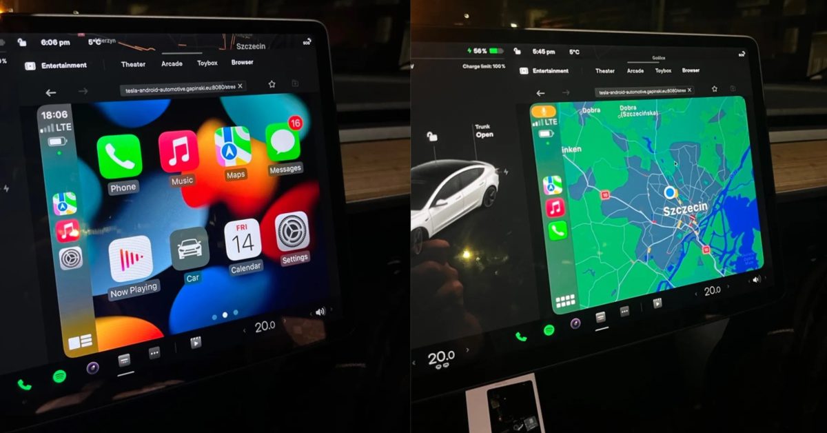Tesla se niega a adoptar CarPlay, pero hay soluciones de terceros (y más en camino) Tesla se niega a adoptar CarPlay, pero hay soluciones de terceros (y más en camino)