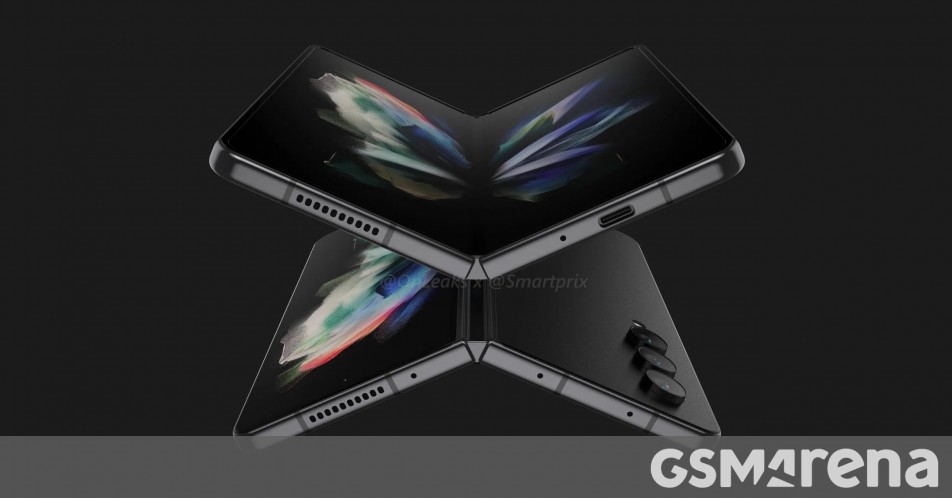 Los renders del Samsung Galaxy Z Fold4 muestran el diseño del plegable Los renders del Samsung Galaxy Z Fold4 muestran el diseño del plegable
