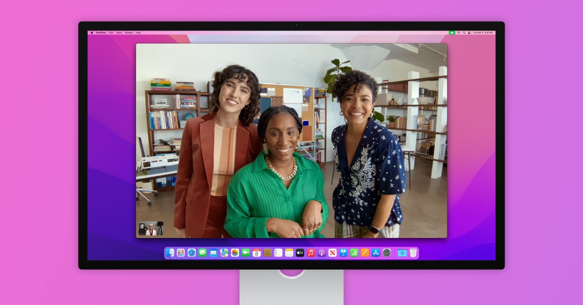 Studio Display Firmware 15. 5 con mejoras en la cámara web que estará disponible pronto como una actualización separada Studio Display Firmware 15. 5 con mejoras en la cámara web que estará disponible pronto como una actualización separada