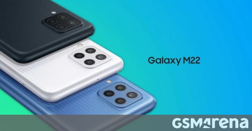 Samsung Galaxy M22 recibe la actualización de Android 12 con One UI 4.1 Samsung Galaxy M22 recibe la actualización de Android 12 con One UI 4.1