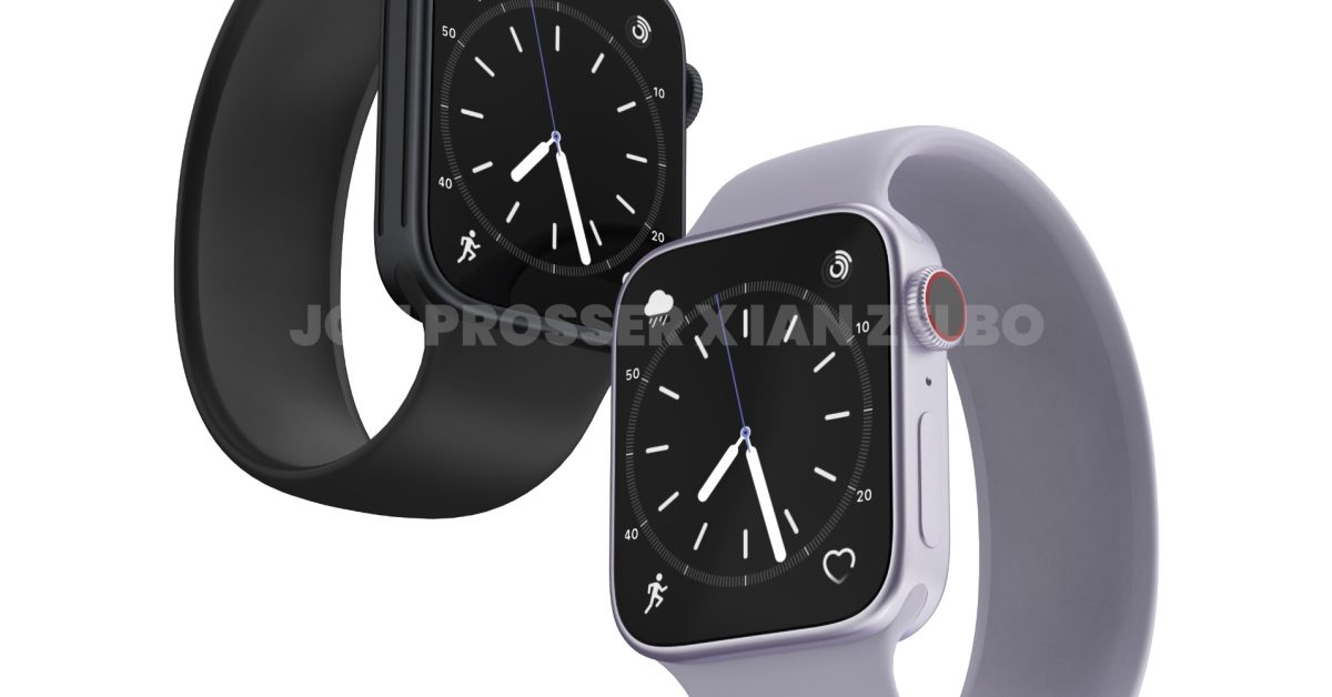 El rumor del Apple Watch Glass revive el diseño de borde plano para la Serie 8 u otros modelos El rumor del Apple Watch Glass revive el diseño de borde plano para la Serie 8 u otros modelos