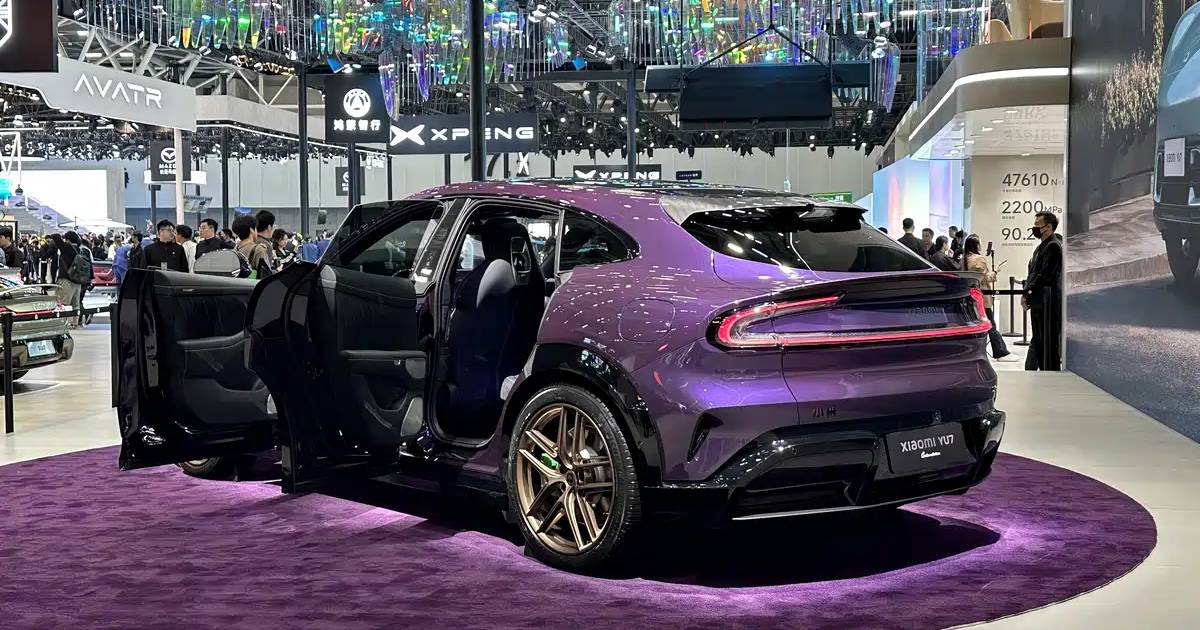 Crossover YU7 Max personalizado en Crystal Purple