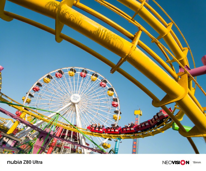 Toma realizada con un lente grande