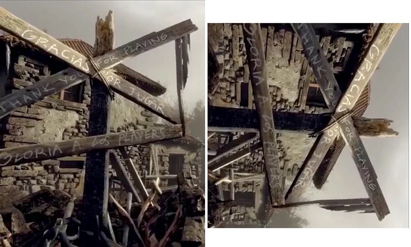 Una estructura de madera que recuerda a IX en el teaser de Resident Evil 9