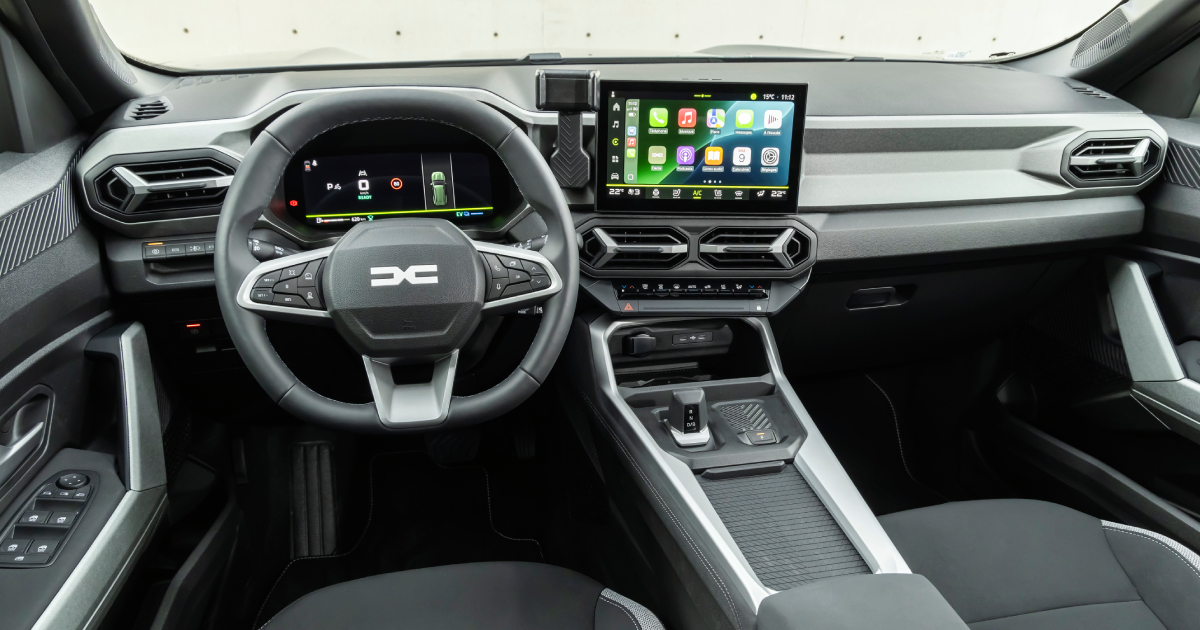 Interior del Dacia Bigster Mild Hybrid Interior del Dacia Bigster Mild Hybrid