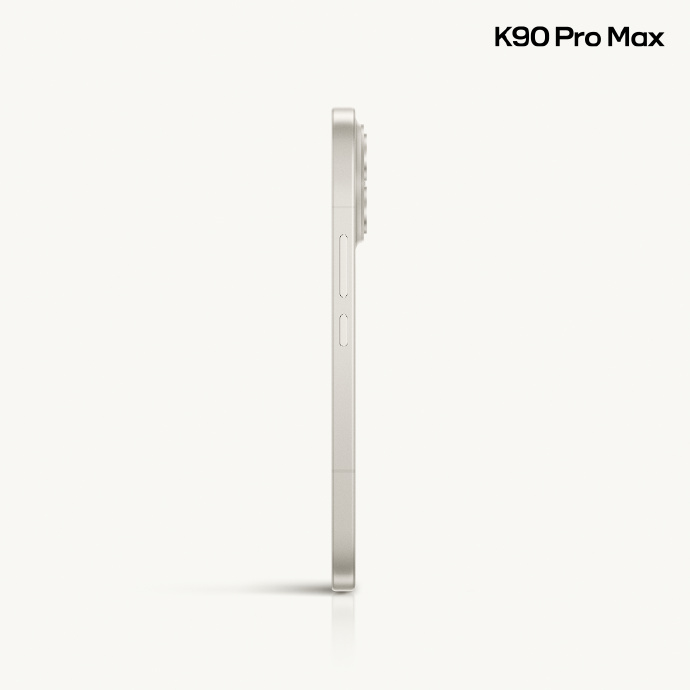 Image of the Redmi K90 Pro Max smartphone from another angle