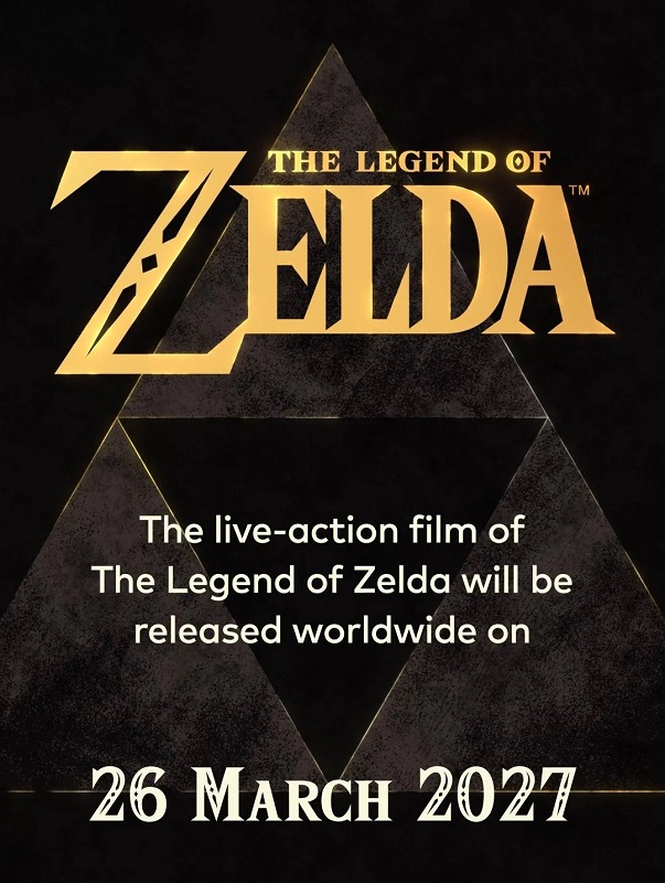 Cartel de la película The Legend of Zelda.