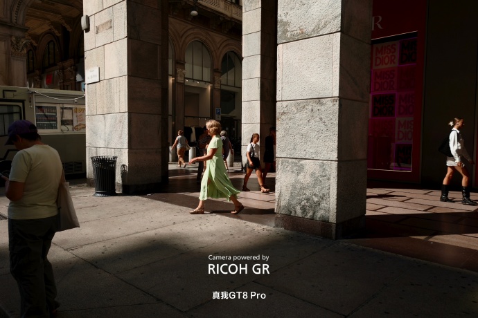 Modo de película positiva - colores brillantes y saturados