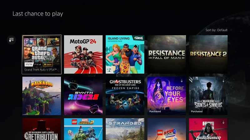 Imagen de juegos de PlayStation