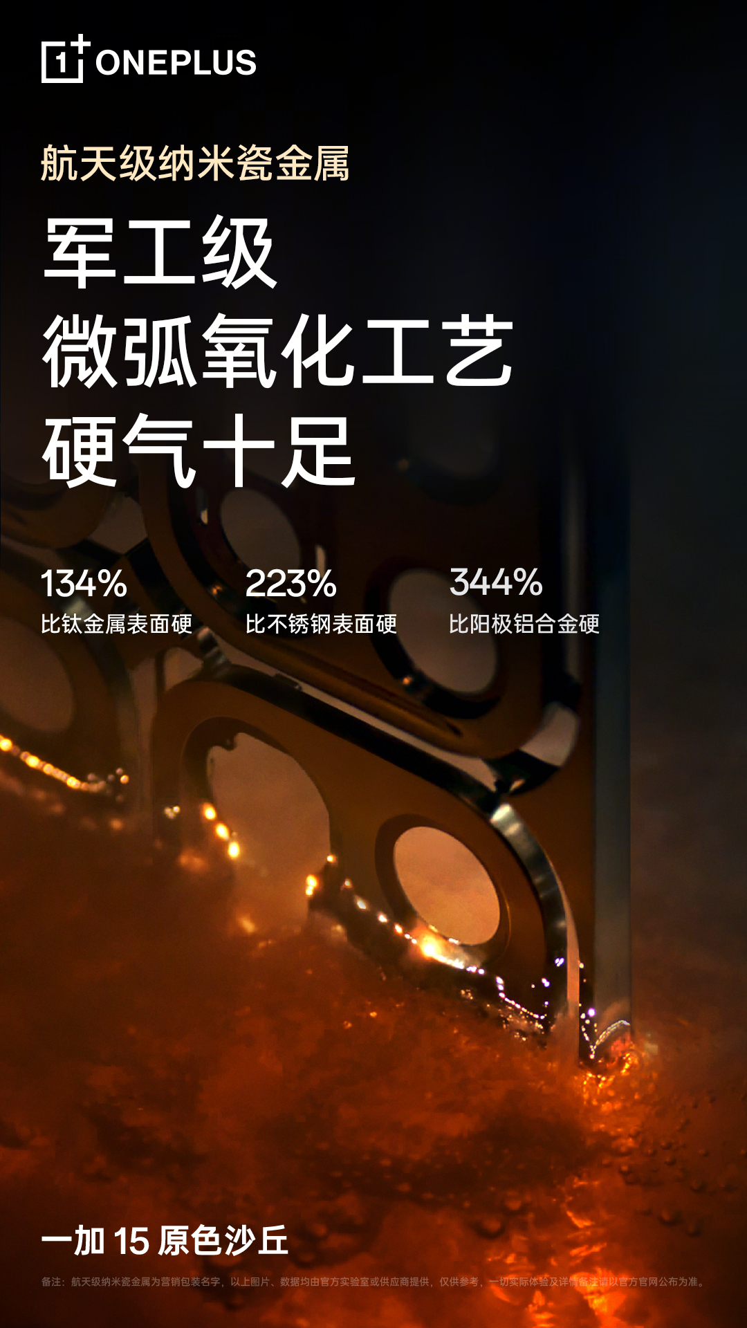 OnePlus 15 flagship con imágenes informativas