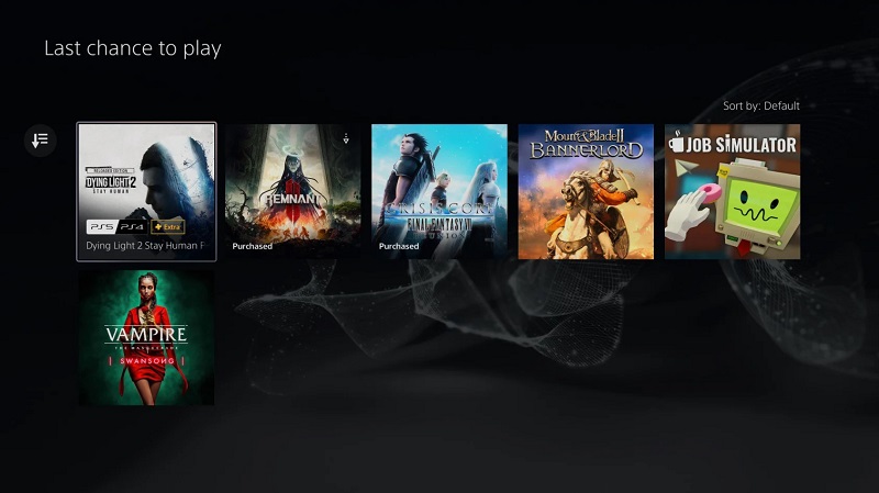 Juegos que dejarán PS Plus Una imagen de los juegos disponibles en PS Plus